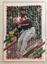 2021 Topps Holiday Luis Robert #HW128 SP Arm Presents Code 427