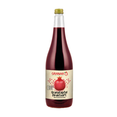 6 x 1 Liter Granatapfel Direktsaft aus Kernpressung von Granar (8,17 EUR/l)
