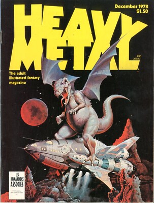 Heavy Metal Magazine  # 8  Vol 2   VERY FINE   Dec. 1978   Creator names below