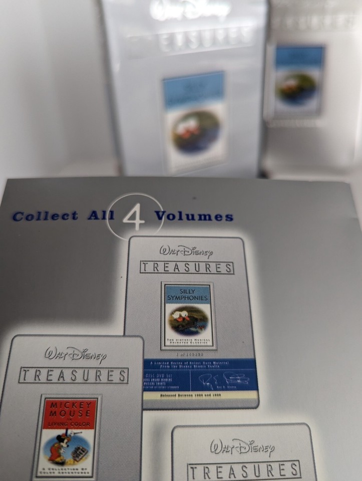 *RARE* WALT DISNEY TREASURES DVD (3 sets) Collectors Sets Donald ...