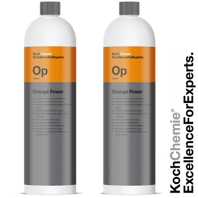 2x Koch Chemie Orange 1 L Power Klebstoff-, Harz-, Gummientferner 1 Liter