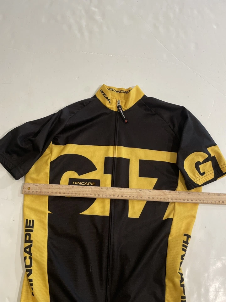 Camiseta de ciclismo George Hincapie Sportswear G17 Francia amarilla/negra para hombre mediana Foto 4 de 4