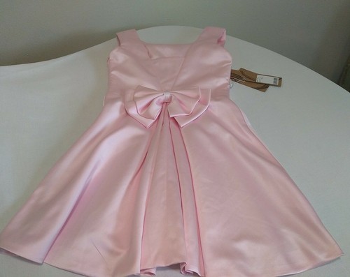 "Nuevo con etiquetas Vestido de evento rosa claro en la caja C36"" W30" - Imagen 7 de 10