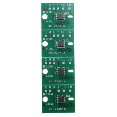 USA CMYK Permanent Roland VP-300 / VP-540 ECO Solvent Max2 Chips 4pcs / set