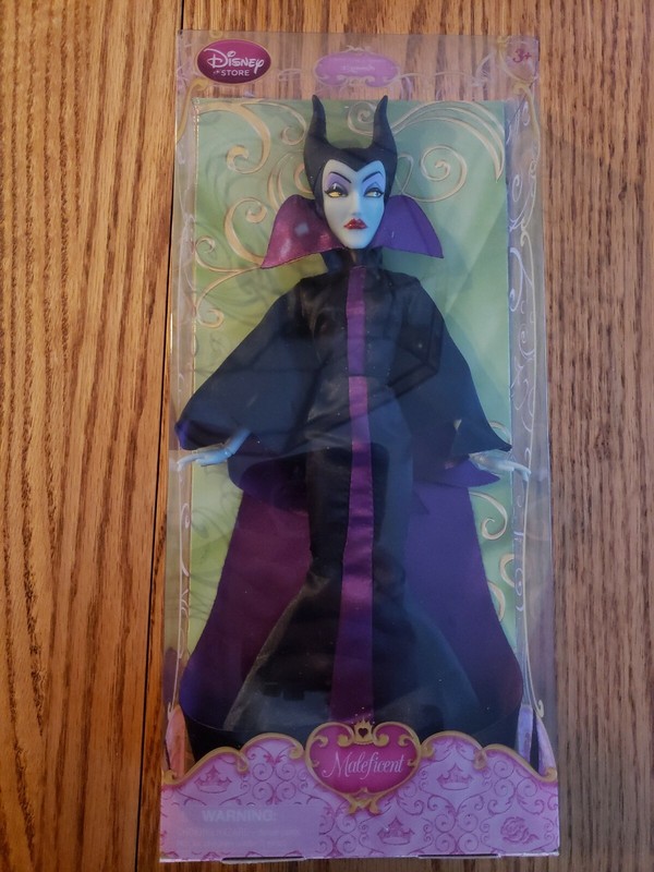 Disney Store Maleficent 12" Classic Doll Collection Sleeping Beauty Princess