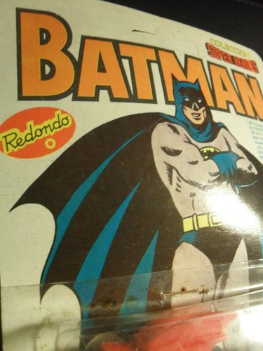 VERY RARE BATMAN PISTOL by REDONDO SEALED BLISTER UNPUNCHED VTG 70´s 80´s HTF - Picture 11 of 11