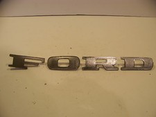 1970 Ford Truck Hood Van Grille Letters Emblems Ford Oem D0tb-16577 E F G H 70