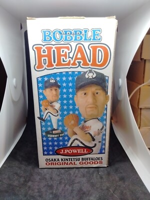 Jeremy Powell Bobble Head Statue Osaka Kintetsu Buffaloes Japanese