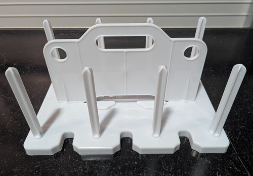 Scienceware Contact Petri Dish Plate Rack / WHITE / 100 mm