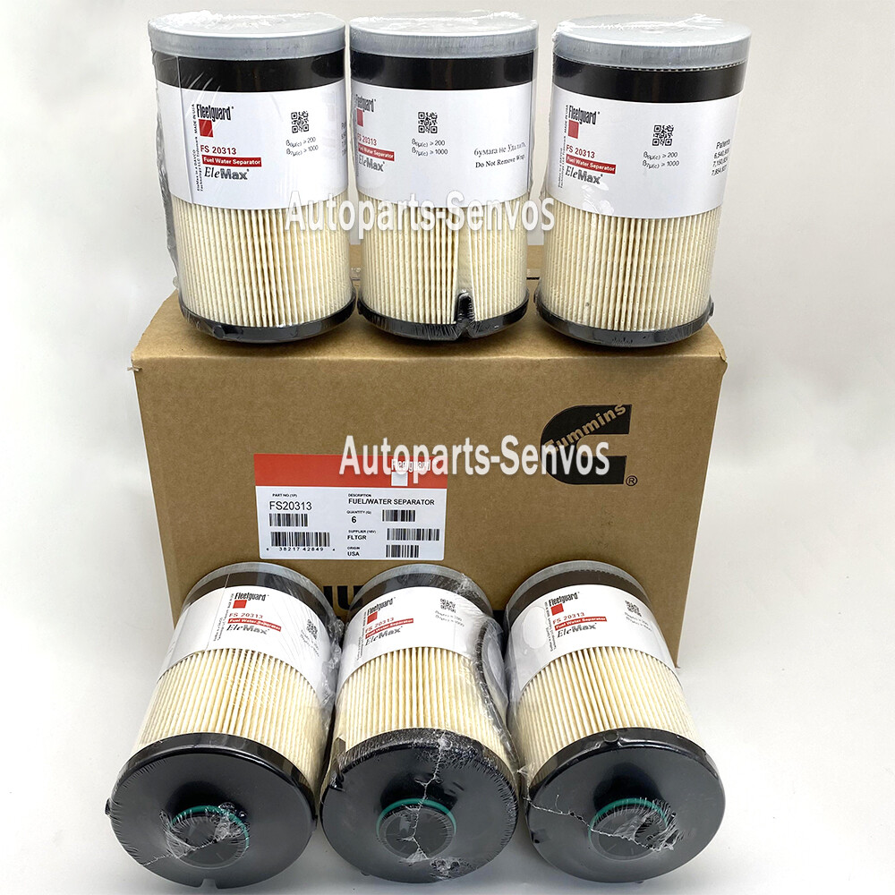6X Fleetguard FS20313 Mack MP7 / MP8 Fuel Separator 24009059