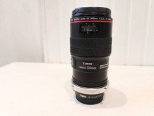 CANON EF 100mm 1:2.8L IS USM + METABONES EF-E mount T CINE LENS