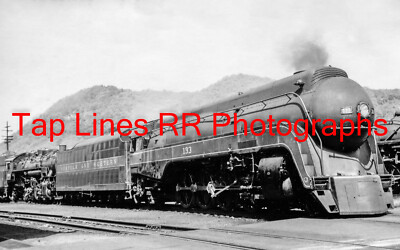 Norfolk & Western #133 7/23/1954 Portsmouth OH by Jack Hahn New 5x8 Photo