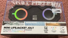 ALTEC LANSING MINI LIFEJACKET JOLT Portable Bluetooth Speaker with Lights NEW