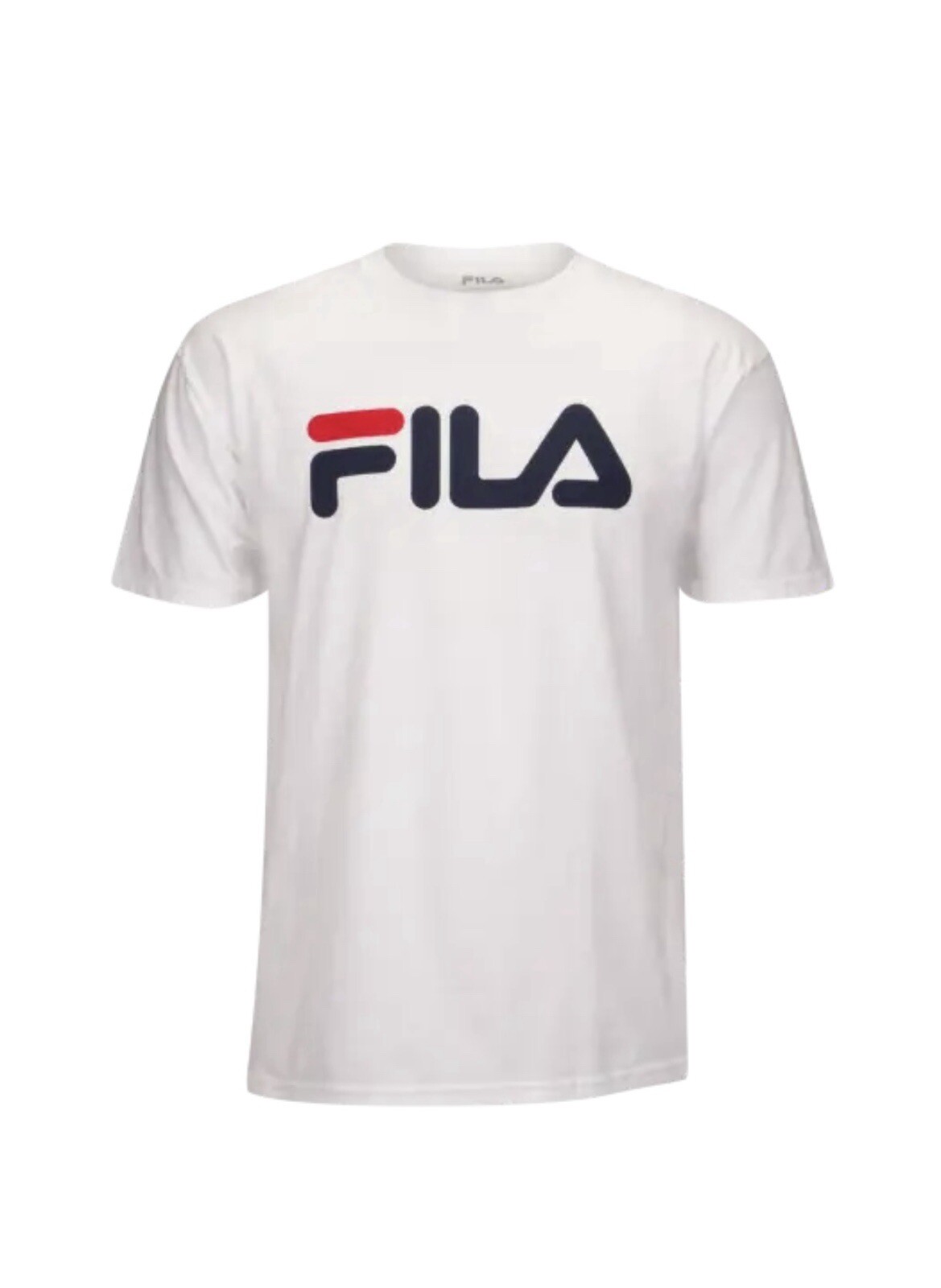 T shirt Fila adulto uomo taglia S bianca logo classico casual girocollo manica corta