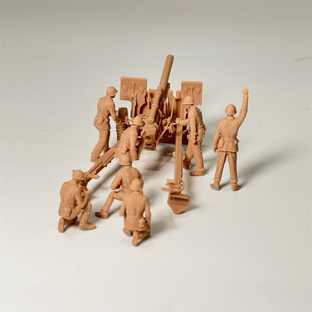 Maquette Canon Militaire échelle 1:72 - 7,5 Cm, Modèle Plastique à Monter, Neuf