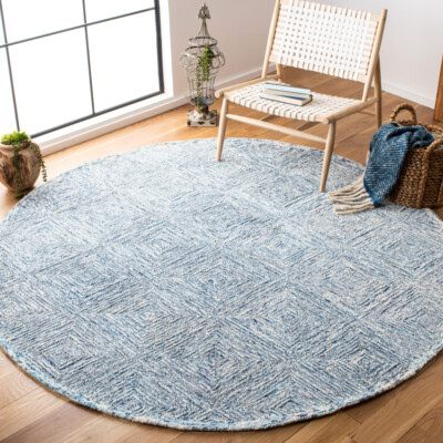 SAFAVIEH Capri CPR207A Handmade Ivory / Blue Rug | eBay