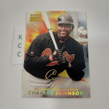 1999 Skybox Premium Baseball Charles Johnson #38 Baltimore Orioles