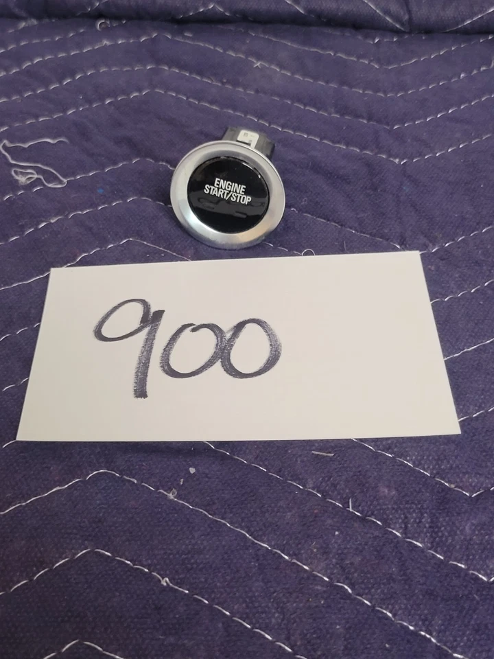 Cadillac Escalade 2015-2020 motor encendido arranque parada interruptor botón OEM Foto 2 de 4