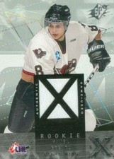 Pavel Brendl jersey relic hockey card (Rangers) 2000 Upper Deck CHL Rookie #123