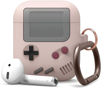 Hülle für AirPods Gameboy 1 2 3 Pro Retro Case mit Karabiner AirPod Air Pod