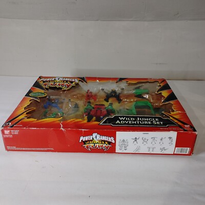 Power Rangers Jungle Fury Wild Jungle Adventure Set - Megazord