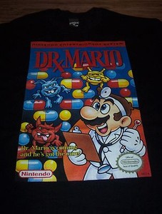 dr mario t shirt
