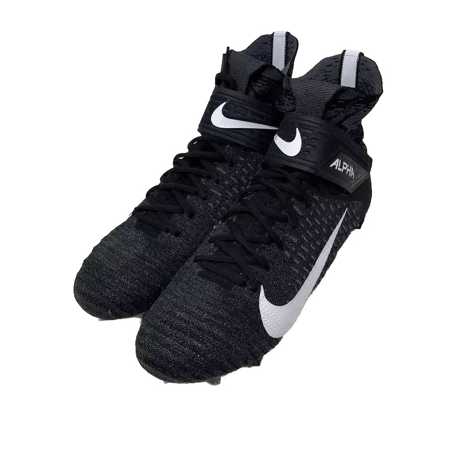 Nike Alpha Menace Elite 2 WD P Football Cleats (WIDE) Black - BV3298-001 - Sz 14