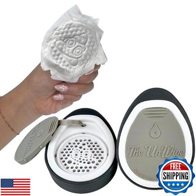 The UnWipe, Instead of Flushable Wipes, Add Incredible Texture to Any Toilet 