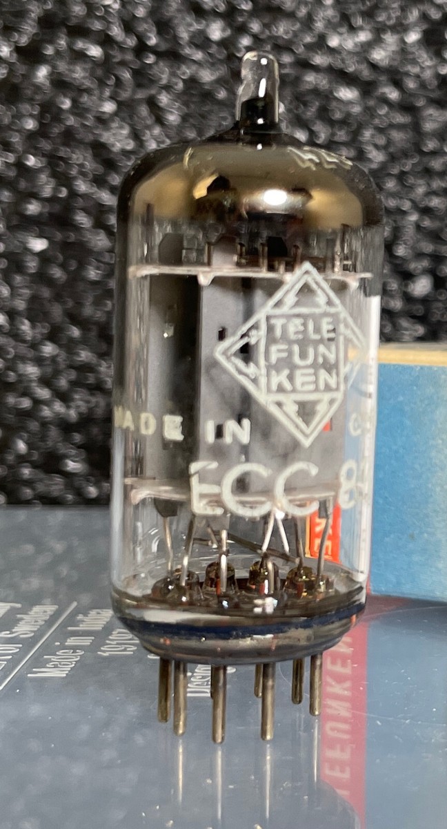 Telefunken ECC83 / 12AX7 #112 Dual Triode Tube Vintage Rare | eBay