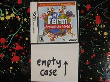 My farm Around the World THQ Nintendo DS Empty Case only