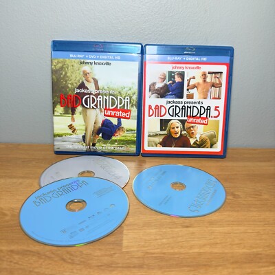 (未使用･未開封品)Jackass: Bad Grandpa - Uncut [Blu-ray] BAD GRANDPA UNRATED BLU-RAY & DVD & DIGITAL HD COMBO BRAND