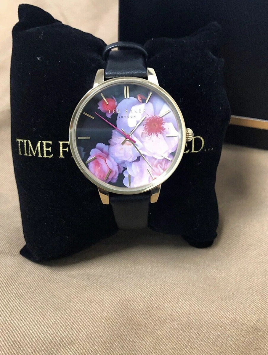 Ted baker ladies print dial clearance watch