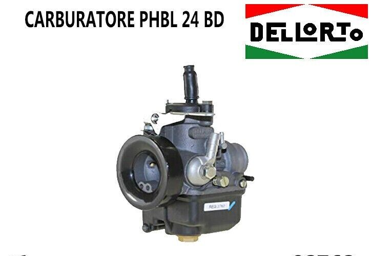 02762 Carburetor Dellorto PHBL 24 BD 2T Piaggio Zip SP Runner NRG