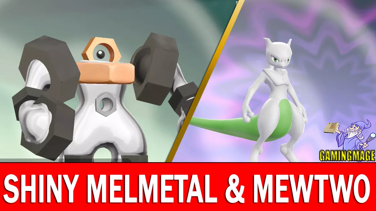 Shiny Legendary Mewtwo / Pokemon Let's Go / 6IV Pokemon / Shiny Pokemon /  Legendary Pokemon