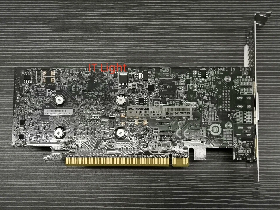 GIGABYTE GeForce GTX 1050 2GB GDDR5 Low Profile Video Card GV-N1050OC-2GL - Image 2 of 4