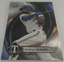 2022 Bowman Platinum Baseball Marcus Semien Texas Rangers Icy Foil #64