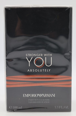 NEW 2025 Armani Stronger With You Absolutely PARFUM 100ml / 3.3 oz AUTHENTIC !