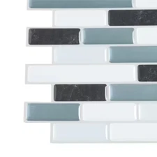 Smart Tiles Muretto Brina 10.2 in x 9.10 in Vinyl Peel and Stick Tile 4-Pk