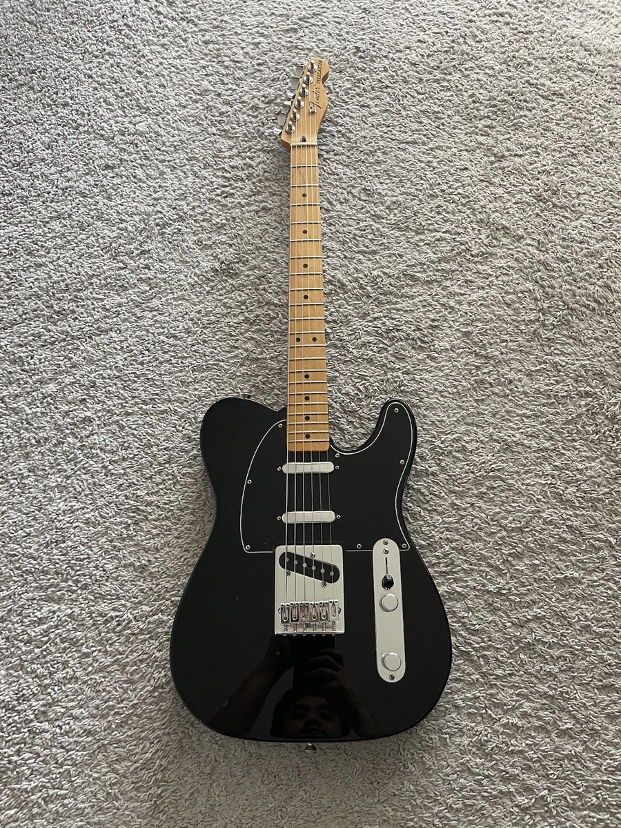 Fender Deluxe Blackout Telecaster 2011 MIM Black Maple Fretboard