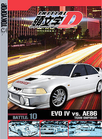 Initial D Battle 1: Akinas Downhill (DVD, 2003) with Card Anime Honda CRX  AE86