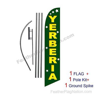 4 four YERBERIA 15 Swooper #8 Feather Flags KIT 