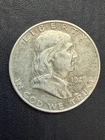 1949-D Denver Mint Silver Franklin Half Dollar  lot # 2195