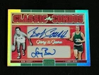 Larry Bird & Bob Cousy /12 Dual Auto - 2025 Leaf Glory Of The Game CC-3