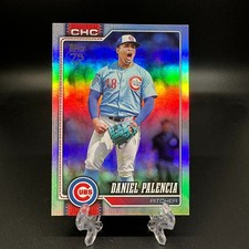 2026 Topps Series 1 Daniel Palencia Rainbow Foil #158 Cubs