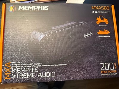 Memphis Audio MXASB9 Powersports Amplified Sound Bar with Bluetooth 