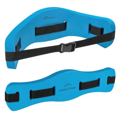 EVEREST FITNESS Schwimmgürtel für Aqua Fitness, Wasserjogging , Schwimmen, Training, blau