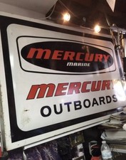 Mercury Outboard Motor Sign