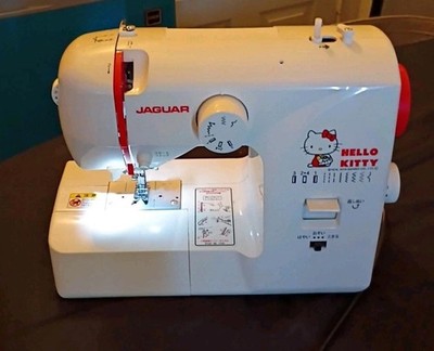 Jaguar Hello Kitty Sewing Machine With Box