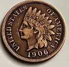 1906 Indian Head Cent Sharp XF Details Excellent Eye Appeal Philadelphia JC1960