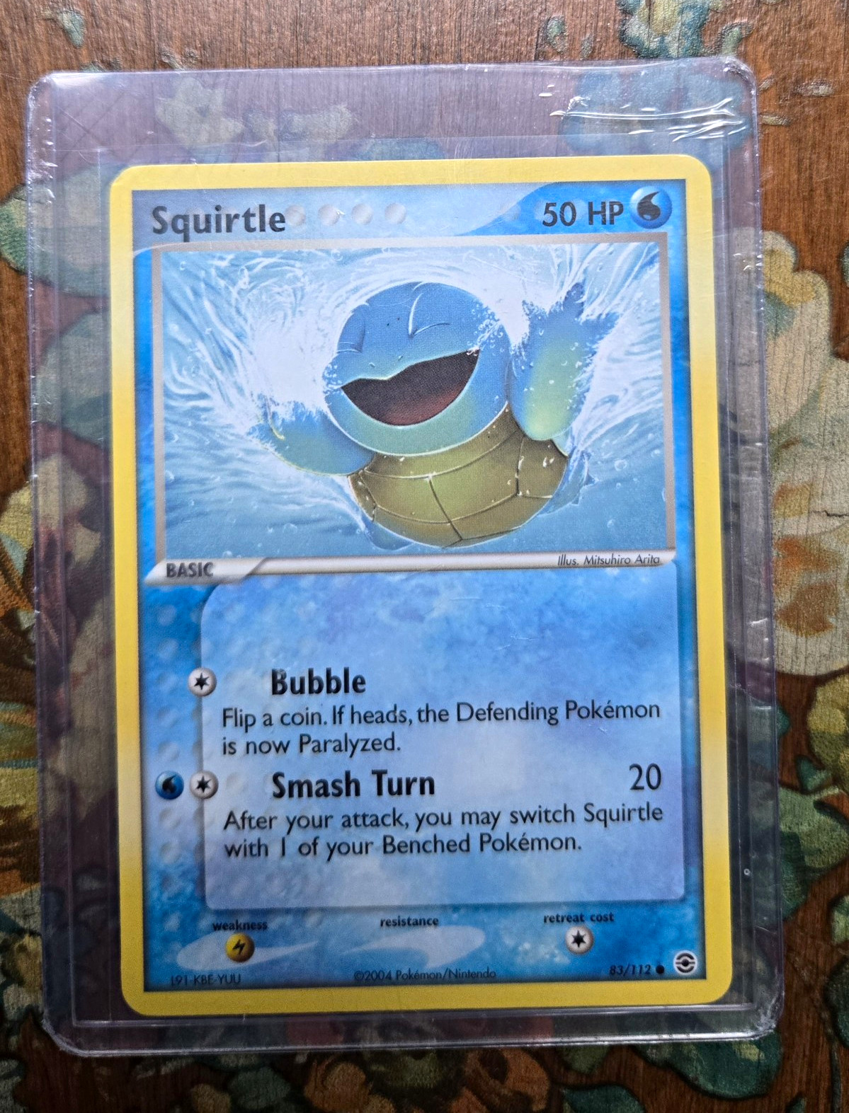 Pokemon TCG Squirtle 83/112 FireRed & LeafGreen